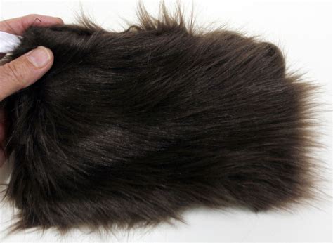 Brown Phase Black Bear Fur Swatch Replica