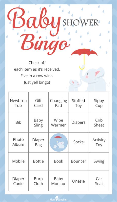 Free Baby Shower Games Printable