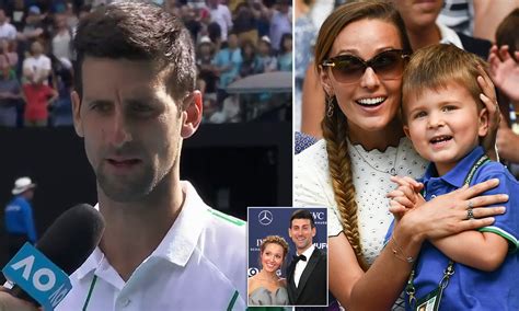 He is one of only three male tennis players to have held all four slam. Djokovic Children : Wimbledon 2018 Novak Djokovic Son Stefan All England Club Kids Rules Kidspot ...