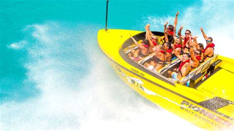 Airlie Beach Jet Boat Tour Departing Coral Sea Marina Live Availability