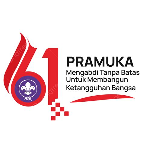 Gambar Logo Hari Pramuka Hut Ke Png Unduh Agustus Gubuk