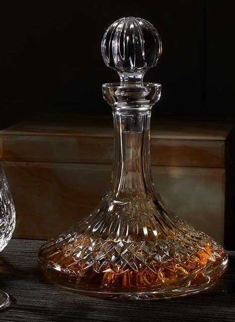 Waterford Crystal Lismore Classic Ships Decanter Blarney