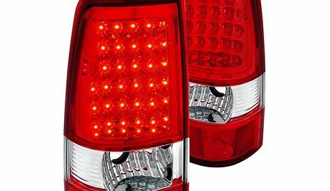 For Chevy Silverado 1500 Classic 07 Lumen 88-1001017 Chrome/Red LED
