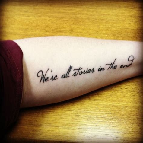 Doctor who quote tattoos | doctor who tattoo ideas. doctor who quote tattoo - Google Search | Tattoo quotes, Nerdy tattoos, Healer tattoo