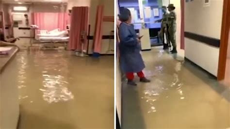 Mexican Hospital Floods During Hannas Intense Rainfall Abc13 Houston