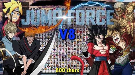 Jump Force Mugen V8 All 774 Characters Full Version