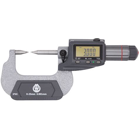 0 1 X 000005 Ip54 Digital Point Micrometer