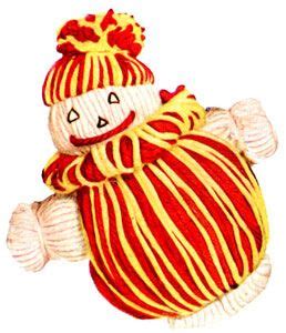 Red & Yellow Clown Doll | Crochet Patterns | Free craft patterns, Doll patterns, Craft patterns