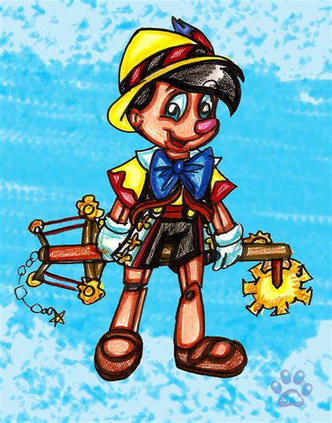Pinocchio In Kingdom Hearts By Jayfoxfire On Deviantart Pinocchio