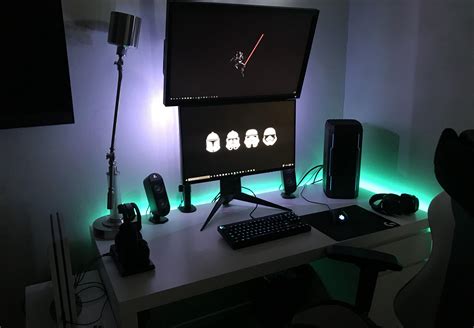 Upgraded my dream desk setup for 2020 with improvements for working from home, gaming and relaxing. Updated setup / Dual Monitor - Gaming and Photo Editing ...