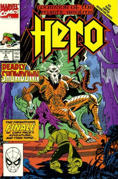 Hero 6 Hero 1990 Series Marvel Comics