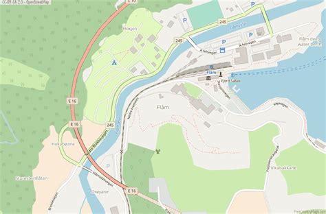 Flåm Map Norway Latitude And Longitude Free Maps
