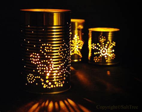19 Diy Tin Can Lanterns Some With Templates Guide Patterns