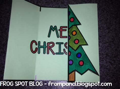 FREE Christmas Card Template | From the Pond