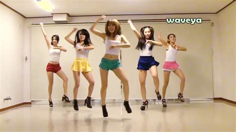 Beautiful Korean Girls Dance Psy Gangnam Style Youtube
