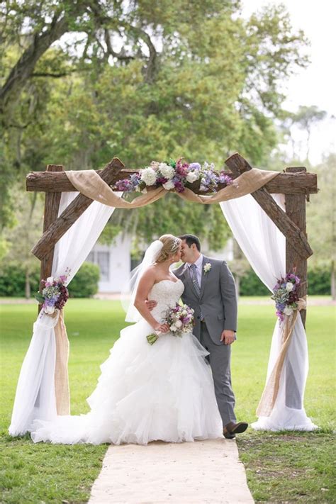25 chic and easy rustic wedding arch altar ideas for diy brides blog