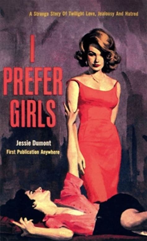 1950s Lesbian Pulp Pb Book Cover I Prefer Girls Art A3 Or A2 Etsy