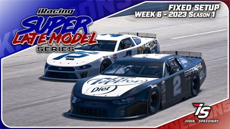 Super Late Models Iowa Speedway Iracing Youtube