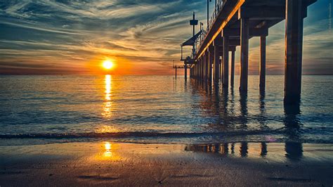 Brighton Beach Sunset Adelaide South Australia Flickr
