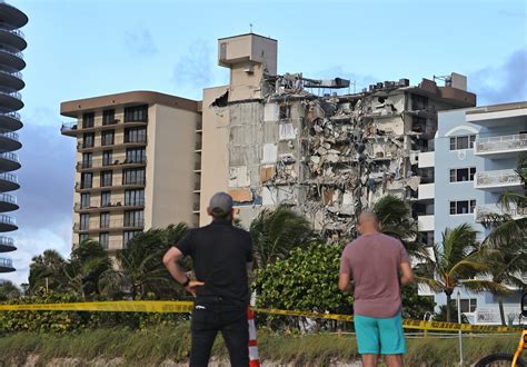 Miami Building Collapse Photos Show Search And Rescue Efforts