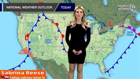 National Weather Outlook December 12 2014 Sabrina Reese Youtube