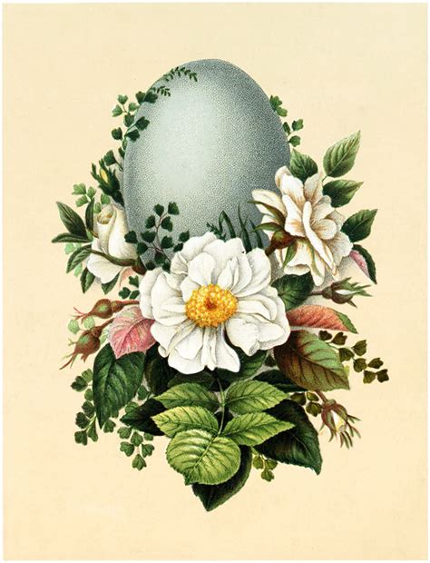 24 Easter Egg Clip Art Beautiful Vintage Easter Easter Old Book Art