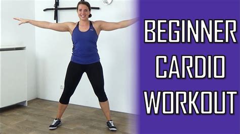 20 Minute Cardio Workout For Beginners Beginner Cardio Workout No