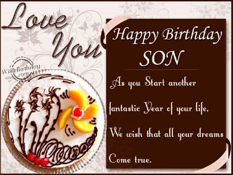 New 100+ birthday wishes for son and birthday messages. Birthday Wishes for Son | son birthday wishes daughter ...
