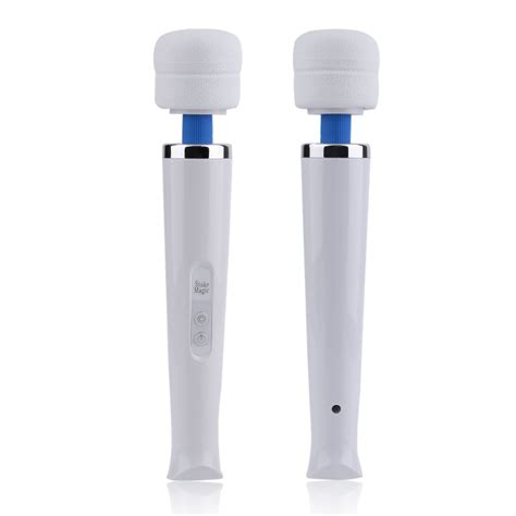 Charming 20 Speeds Wired Powerful Handheld Wand Massager With Strong Vibration Personal Therapy