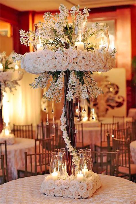 Gorgeous Tall Wedding Centerpieces To Impress Your Guests See More Wedd Tall