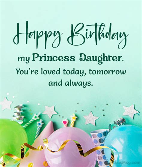 120 Happy Birthday Wishes For Daughter Wishesmsg 2022