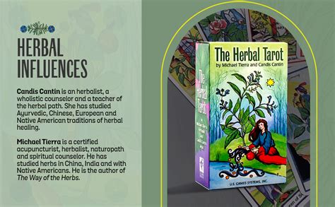 Herbal Tarot Deck Michael Tierra 9780880793322 Books Amazonca