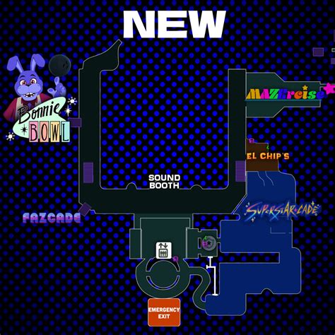 Better Map [Five Nights at Freddy's Security Breach] [Mods]