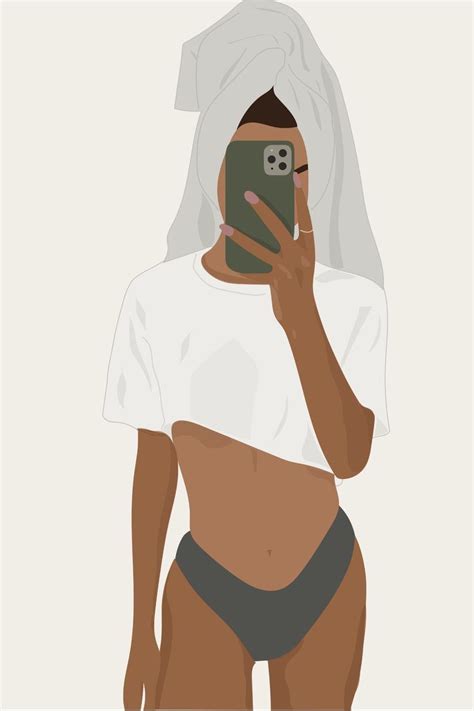 Black Girl Art Black Women Art Girls Tumblrs Graphic Design Illustrations Girly Art