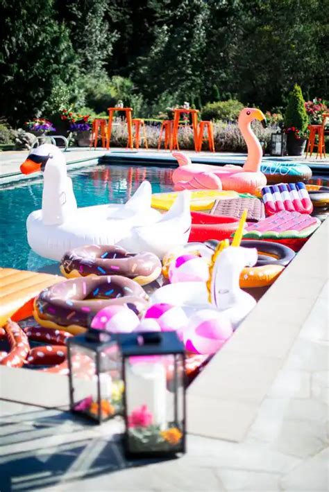 Fotos Cómo Organizar Una Pool Party Ideas Muy Pinterest Para Una