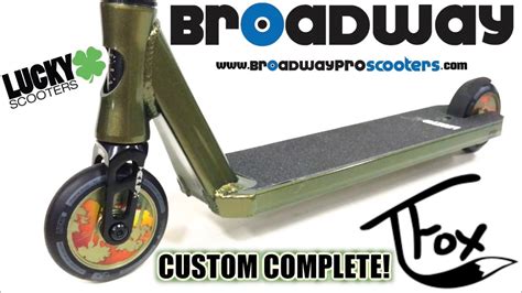 Tanner Fox Custom Build Broadway Pro Scooters Youtube