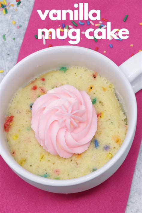 Because it's the best vanilla mug cake recipe i've ever eaten! Vanilla Mug Cake - Gather Lemons