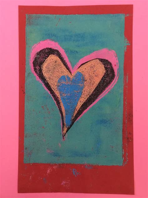 Art With Mrs Elliott Heart Prints