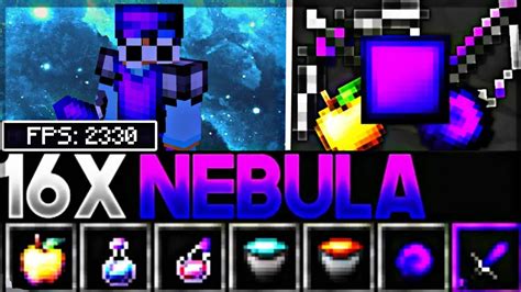 Nebula 16x Mcpe Pvp Texture Pack Fps Friendly By