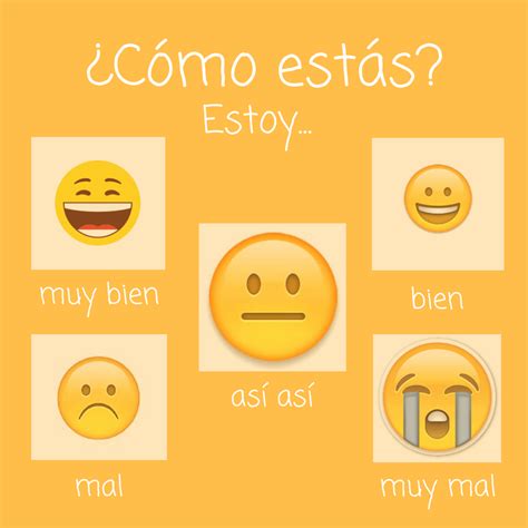 ¿cómo Estás Saludos En Español Aprender Español Colores En Español