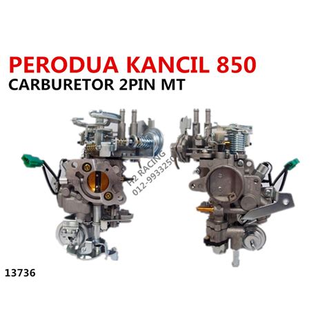 More detailed vehicle information, including pictures. PERODUA KANCIL 850 660 CARBURETOR 2PIN MANUAL | Shopee ...