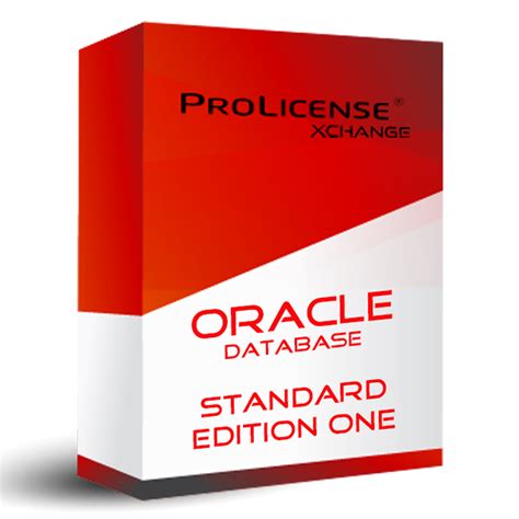 Oracle Database Standard Edition One Prolicense Xchange