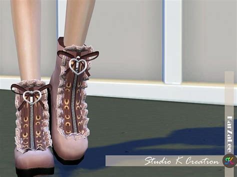Pin By Anais Bouchemal On Chaussures Sims 4 Short Boots Sims 4 Cc