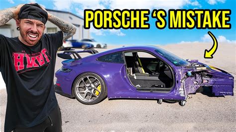 Rebuilding A Wrecked Porsche 911 Gt3 Part 6 Youtube