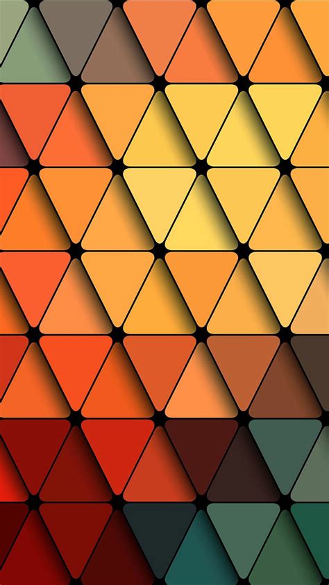 Orange Geometric Wallpaper 43 Images