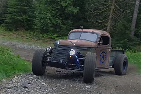 Video The Most Badass Trophy Truck Rat Rod With A Big Fat V8
