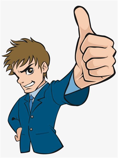 Thumbs Up Character