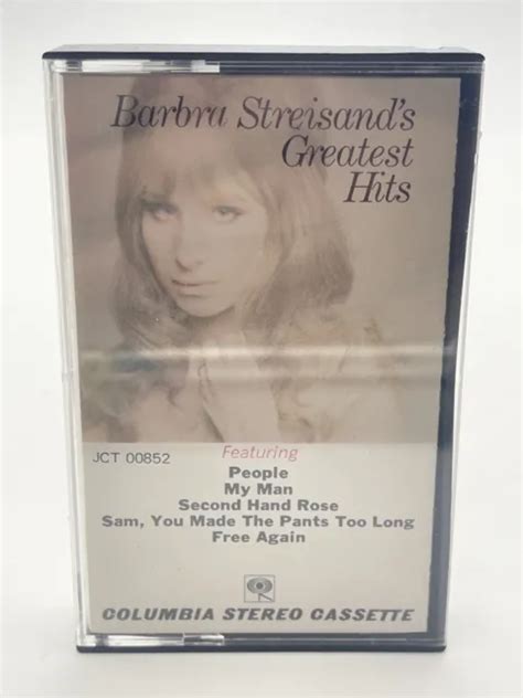 vintage barbra streisand s greatest hits cassette tape euc 6 99 picclick