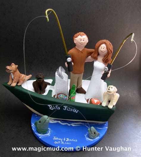 Fishing Cake Toppers For Wedding Cakes All About Fishing