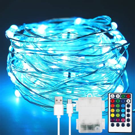 Anpro Usb Fairy String Lights Led Color Changing Fairy Lights With